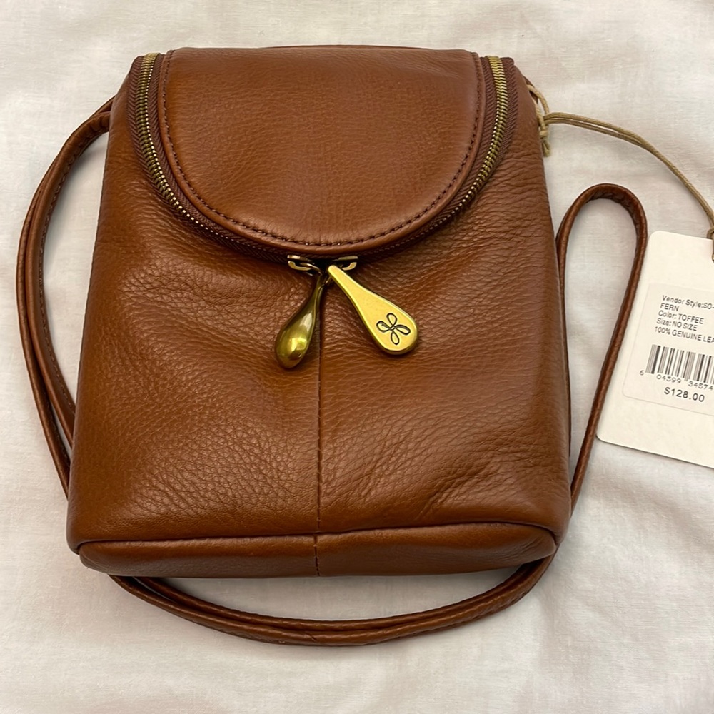 Hobo Fern Crossbody Leather Bag